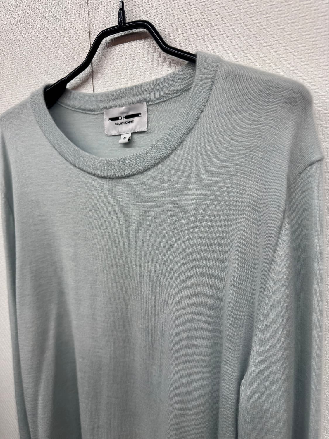 솔리드옴므 캐시미어100% 니트50(L) 상품이미지3