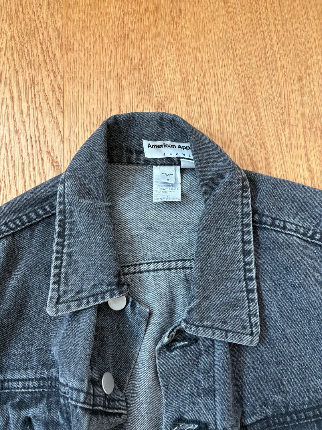 아메리칸어패럴 데님자켓  상품이미지2