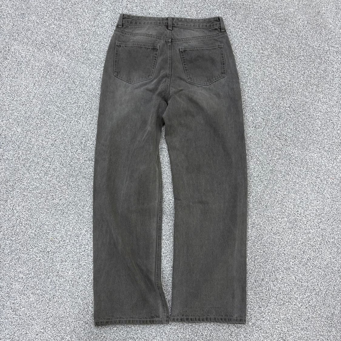 29 무신사스탠다드 흑청 와이드 데님팬츠 0331J 상품이미지3