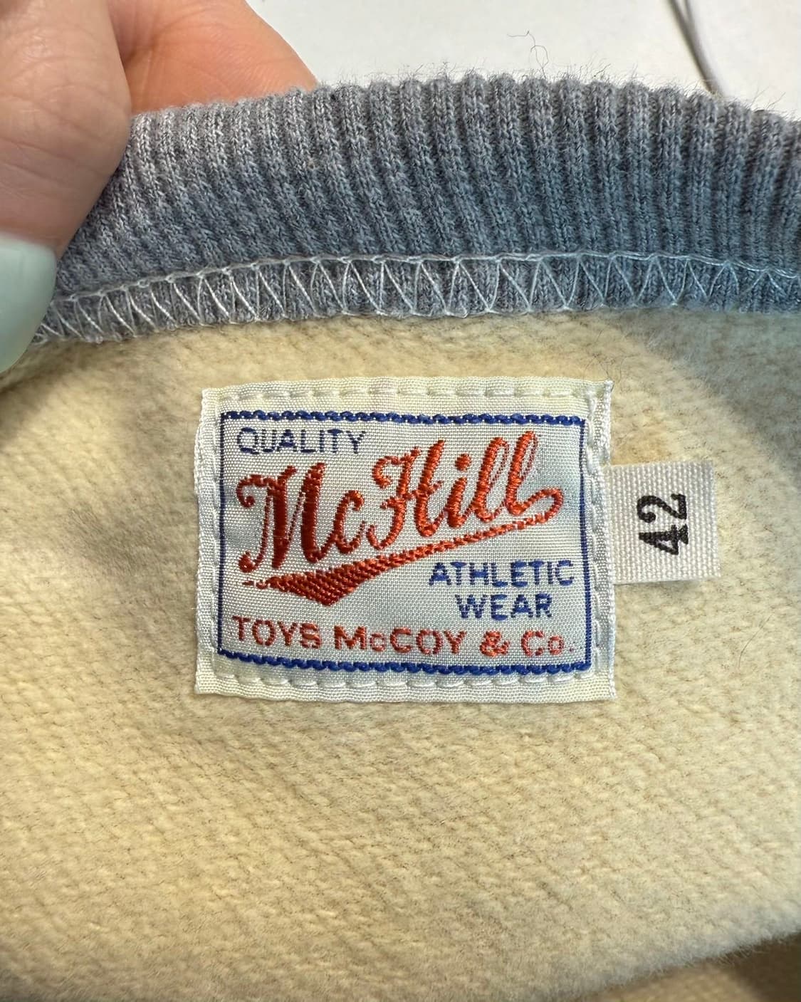 토이즈 맥코이 옐로우 밀리터리 에잇 스웻 셔츠 상품이미지8