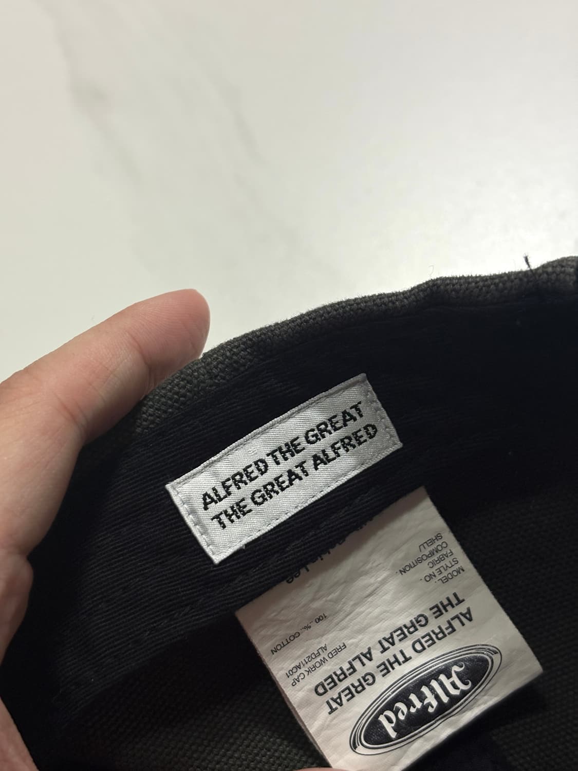 해리피티플로스 알프레드 모자 카키 상품이미지4