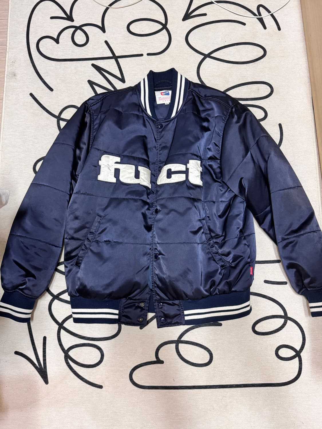 [XL] fuct 새틴 스타디움 자켓 상품이미지1