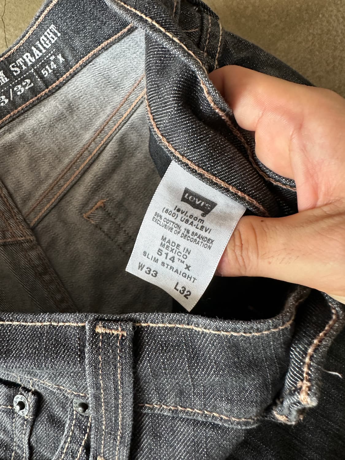 Levi’s 514 Slim Straight Denim 상품이미지5