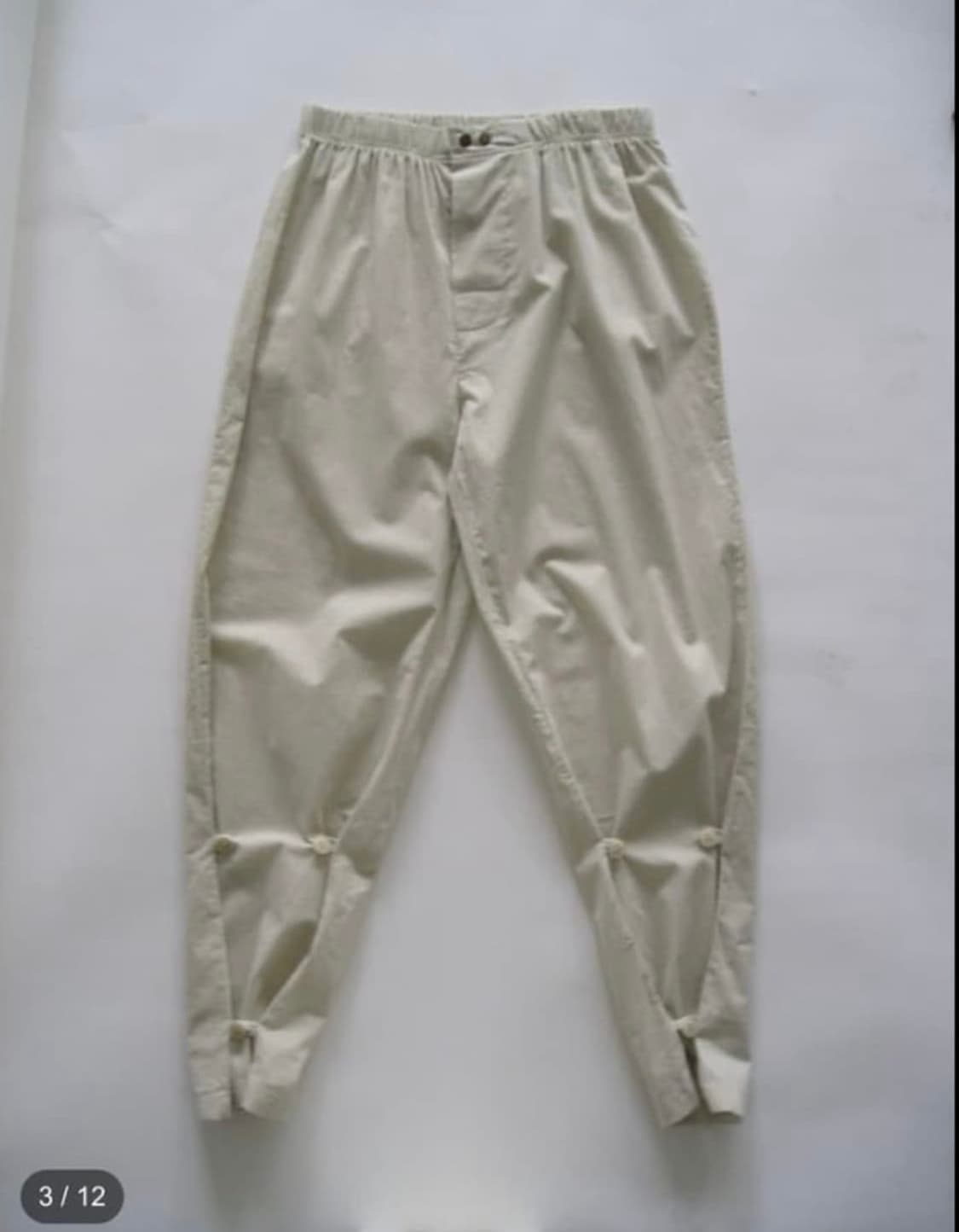 Eonts Cotton button pants 상품이미지1