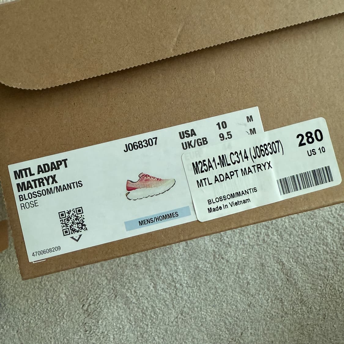 머렐 MTL ADAPT MATRIX 280 트레일 러닝화 엠티엘 어댑트 상품이미지5