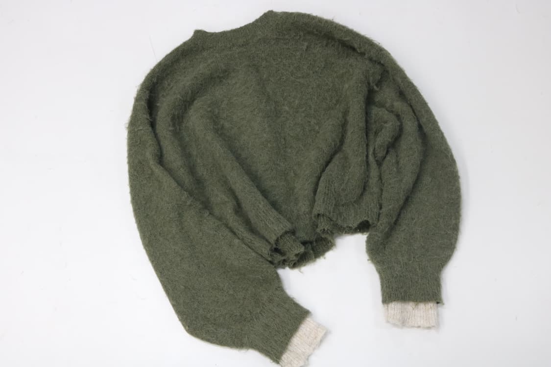 크롭 니트 가디건 상품이미지6