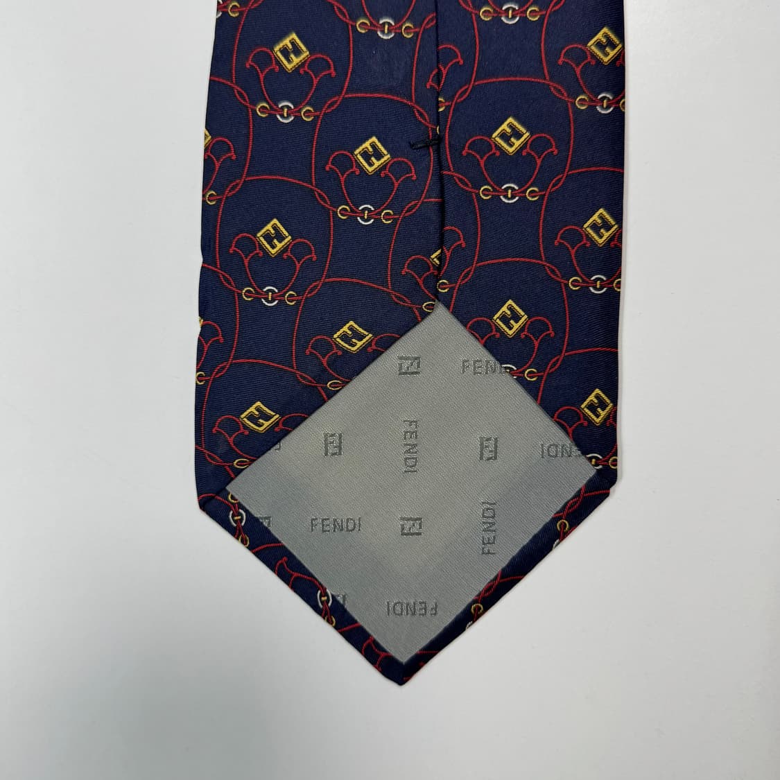 펜디 (FENDI) FF 모노그램 정품 명품 넥타이 상품이미지7