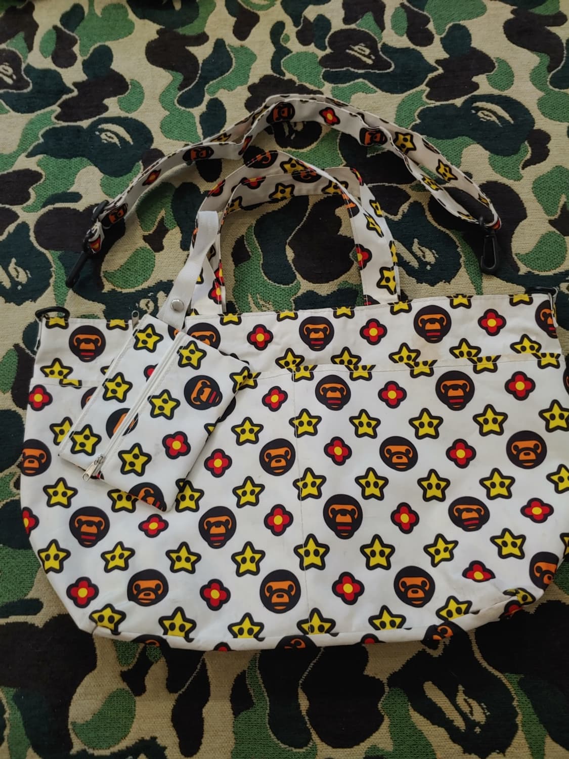 [OS] 베이프 베이비마일로 모노그램 크로스백 상품이미지1