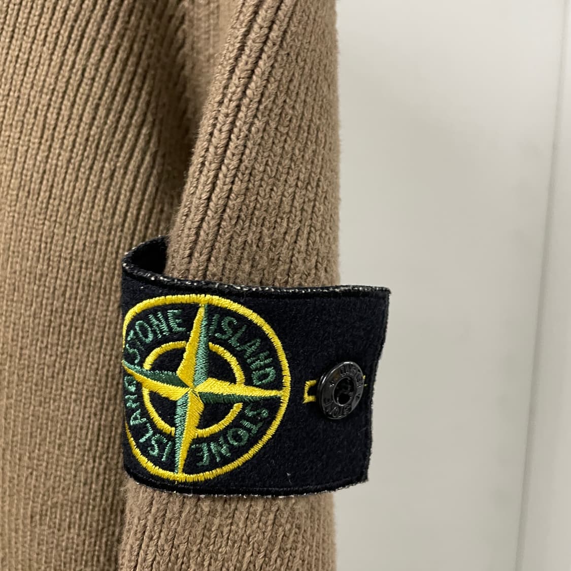 스톤아일랜드 니트 집업 베이지 XL 상품이미지4