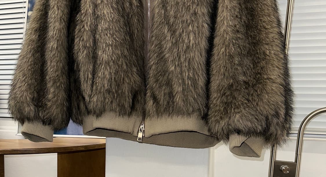 Fur hoodie jacket (os) 상품이미지6