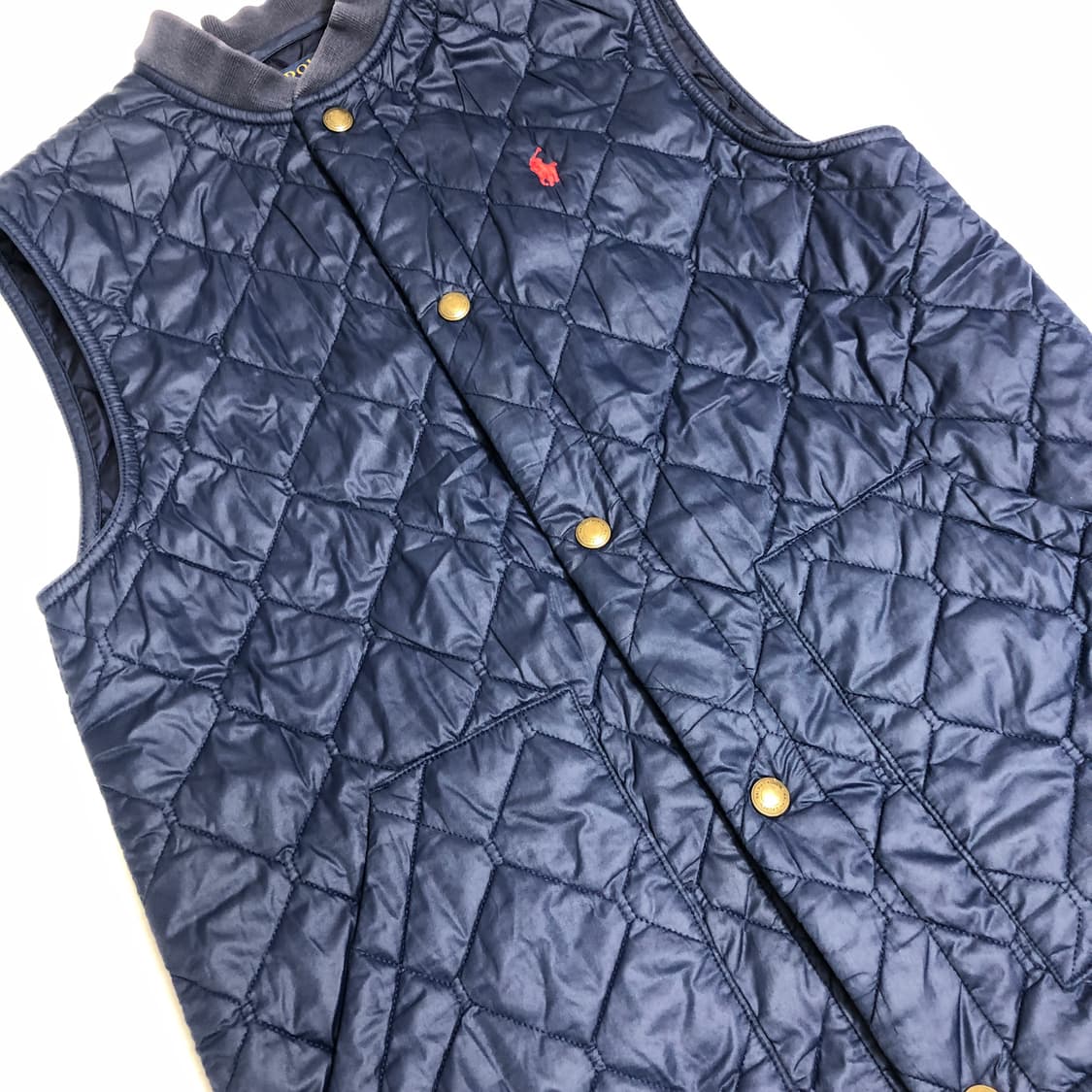 폴로 랄프로렌 퀄팅 베스트 xs 상품이미지4