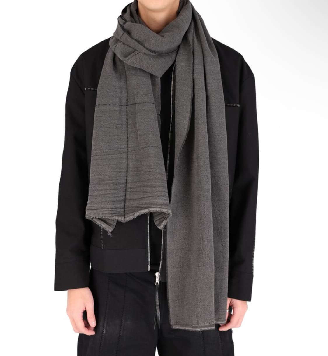 자바워키 그레이 스카프 머플러 상품이미지1