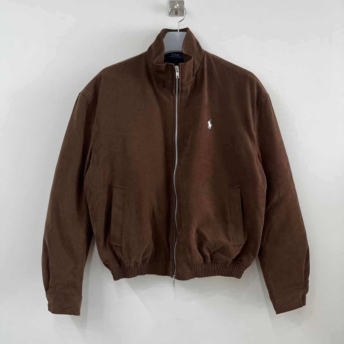 폴로 랄프로렌 브라운 누빔안감 스웨이드 자켓 상품이미지2