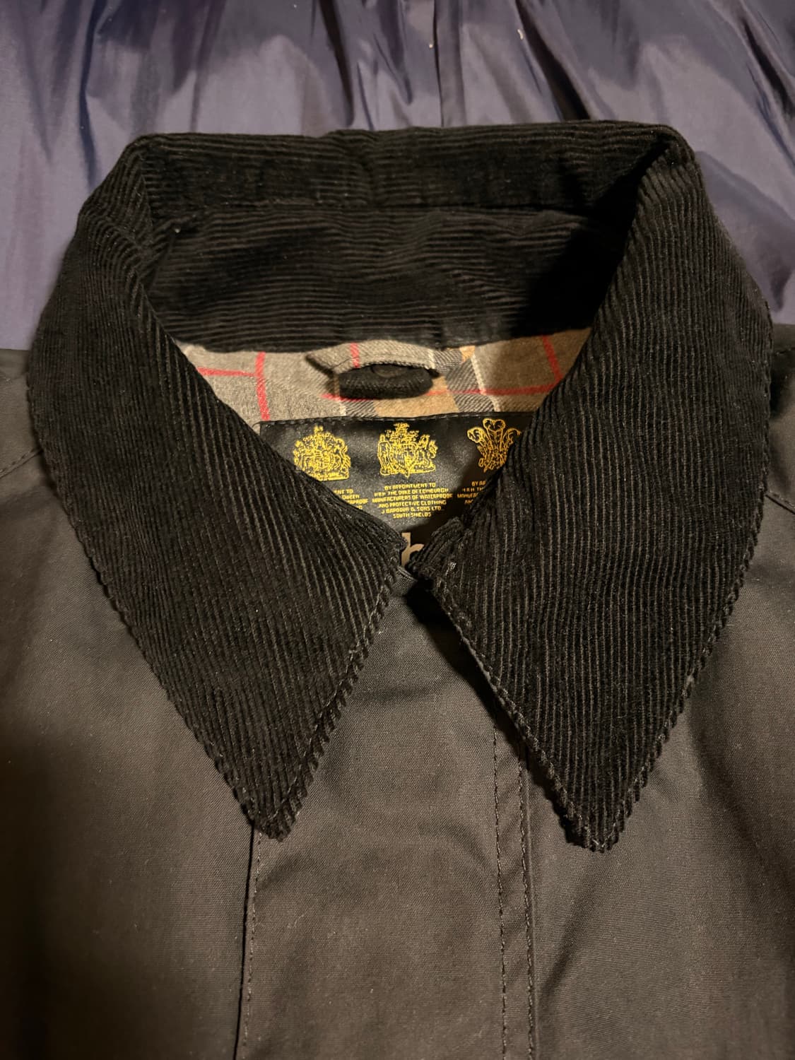 바버비데일 블랙 L 상품이미지3