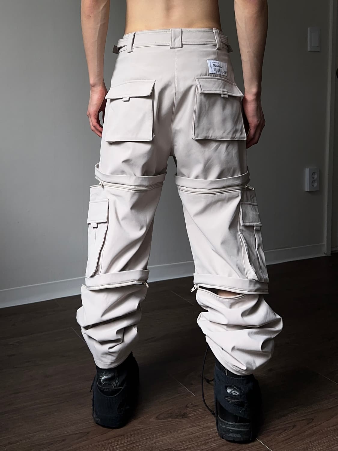 Badblood 3 in 1 지퍼 디태처블 카고 팬츠 상품이미지5