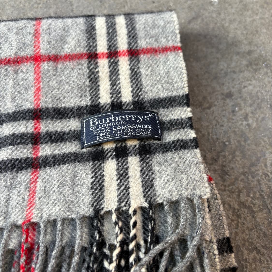 Burberry 버버리 울 체크 머플러 목도리 상품이미지2