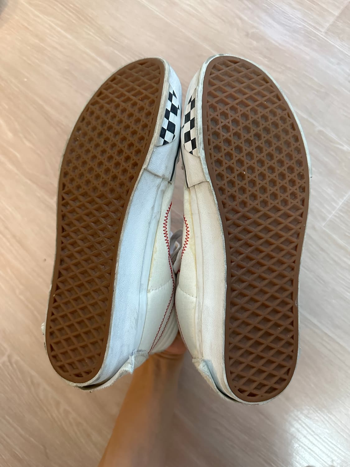 Vans Sk8 하이 리이슈 캡 레이싱 레드 270 상품이미지8
