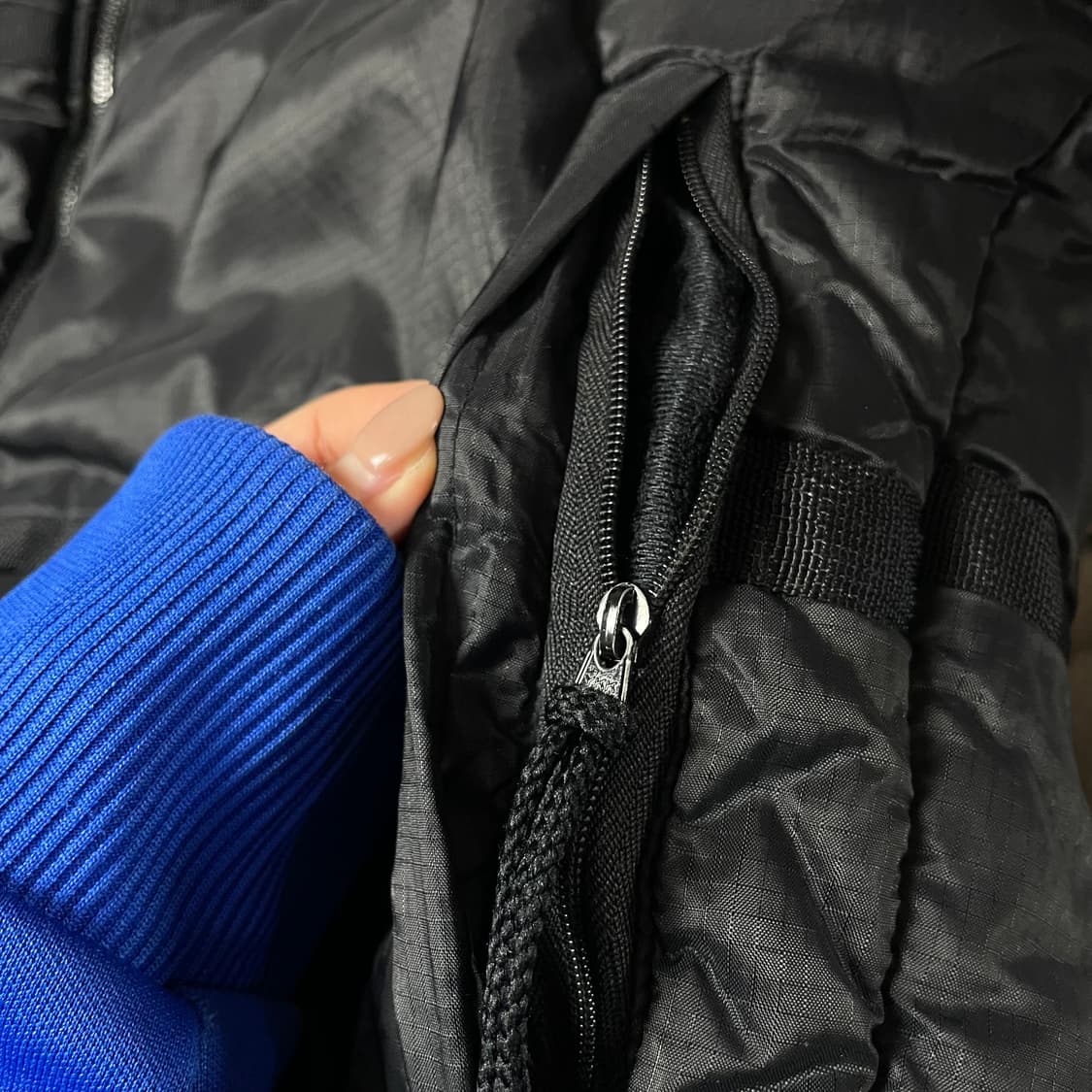 나이키 블랙 스우시 패딩 자켓 XL 상품이미지6