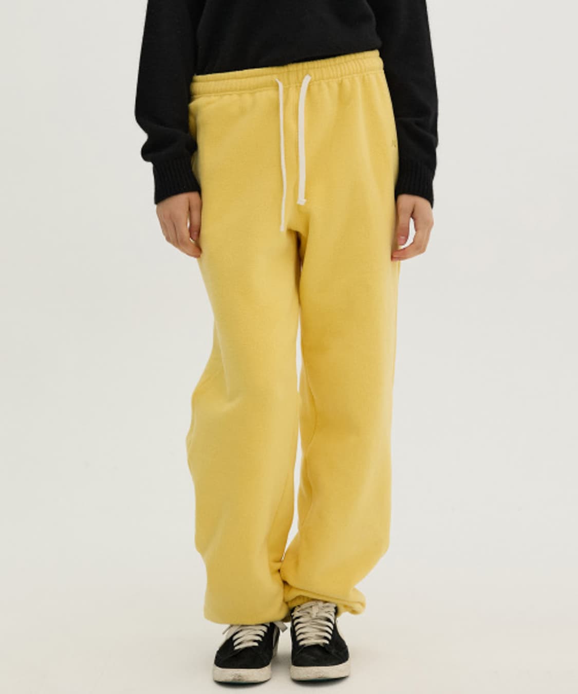 (구함) 아밤홈 Fleece jogger pants yellow 상품이미지1