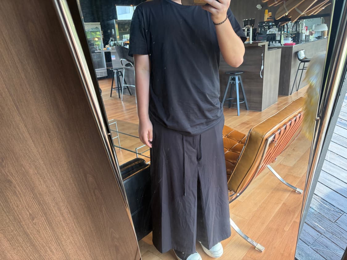 요지 하카마 팬츠 상품이미지1