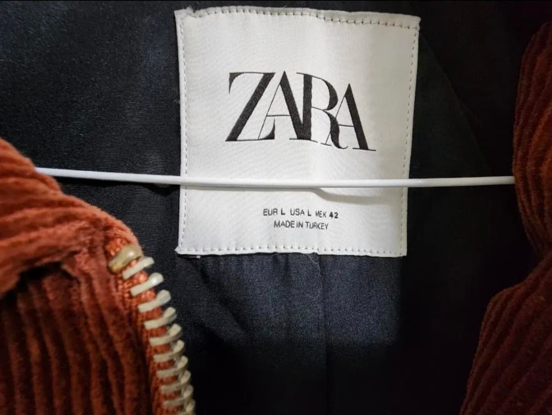 (L)자라 코듀로이 집업 점퍼 상품이미지4