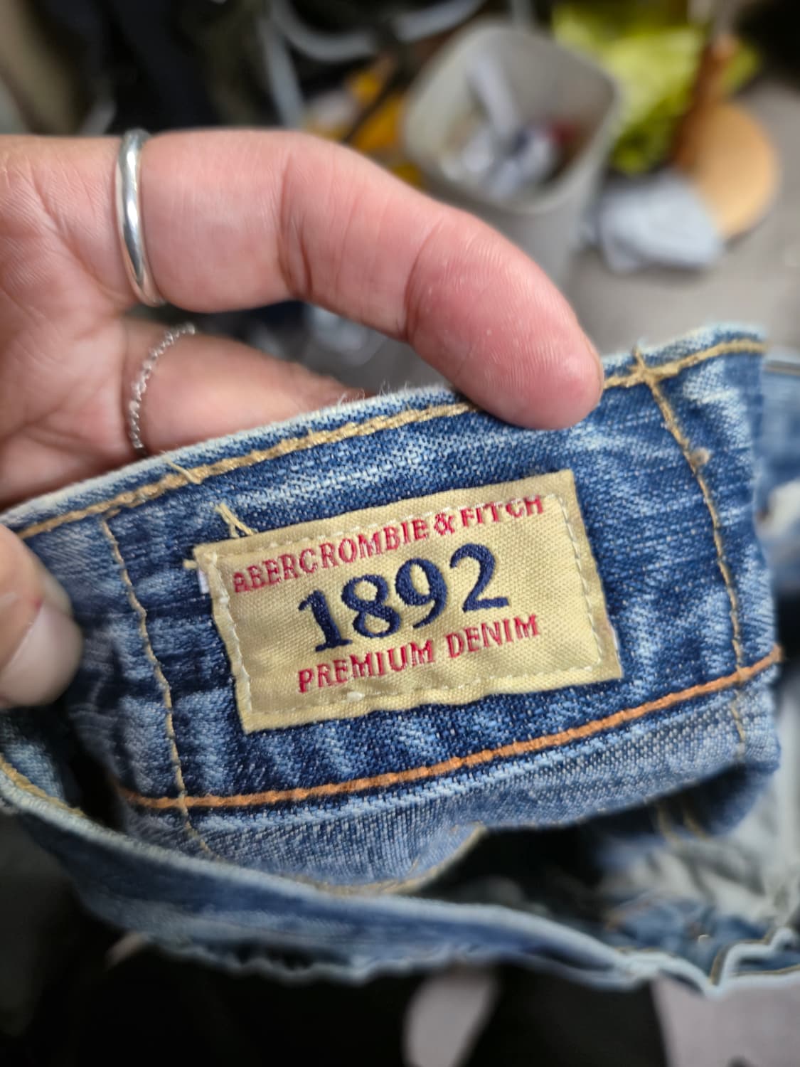 1892 청바지 데님 팬츠 블루진 상품이미지6