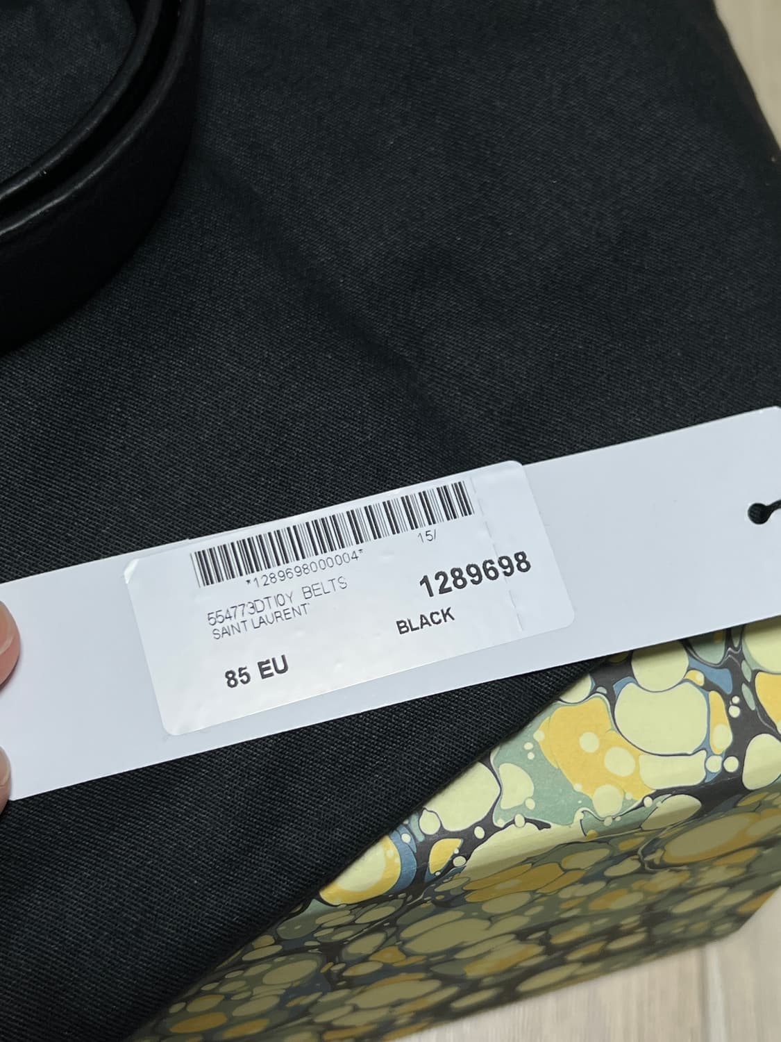 85사이즈 ysl 생로랑 모노그램 벨트 상품이미지4