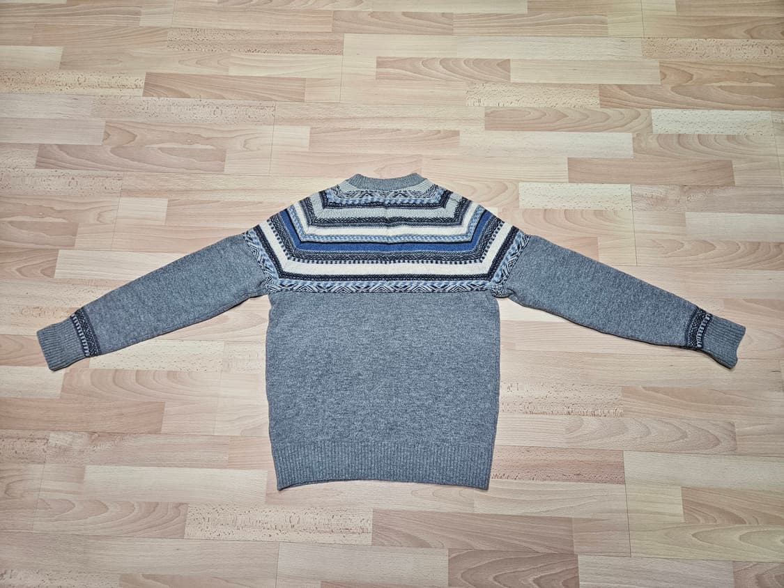 [새상품] 빈폴 모100 페어아일 니트 스웨터 (100) 상품이미지2