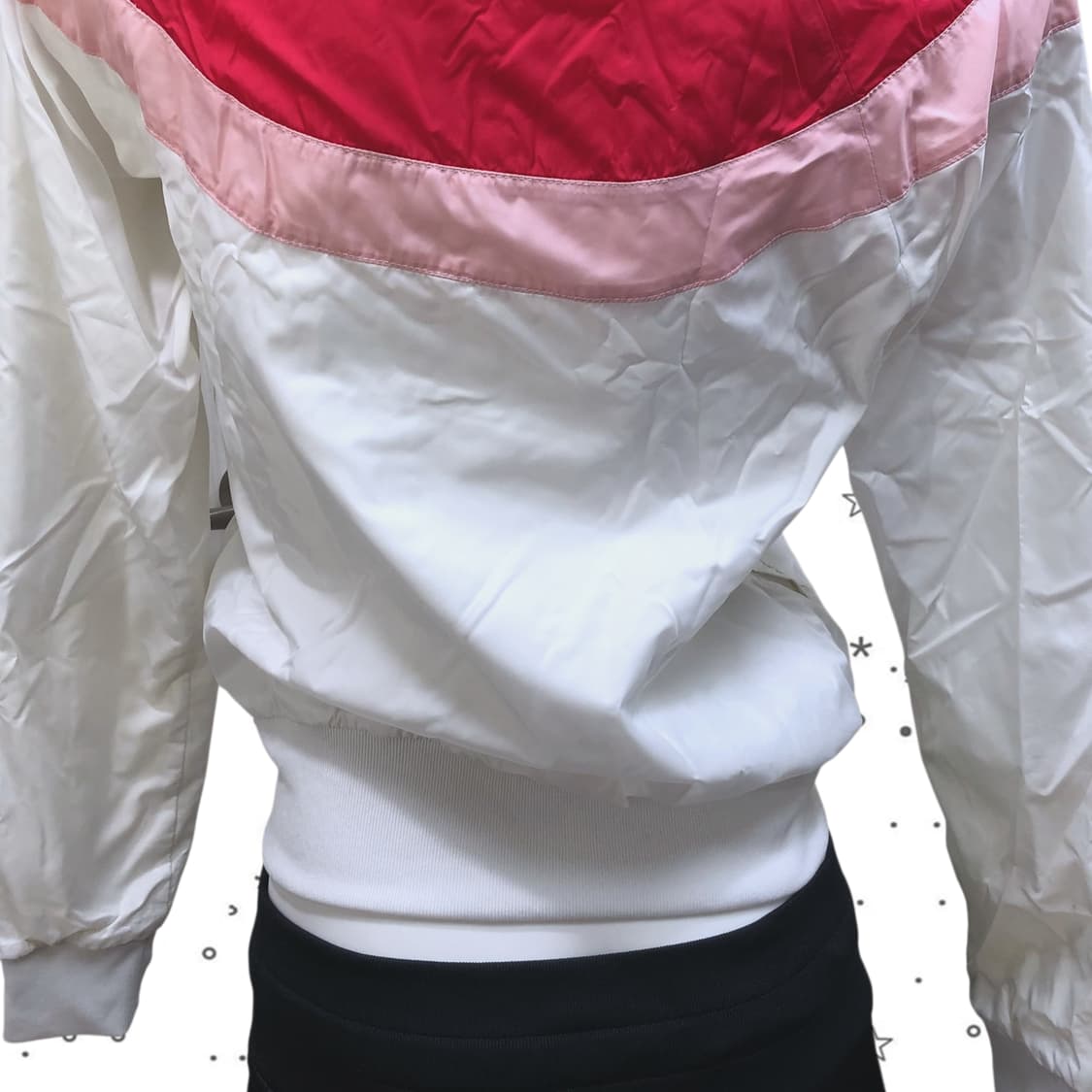 [S] NIKE 나이키 화이트 핑크 바람막이 25 상품이미지7