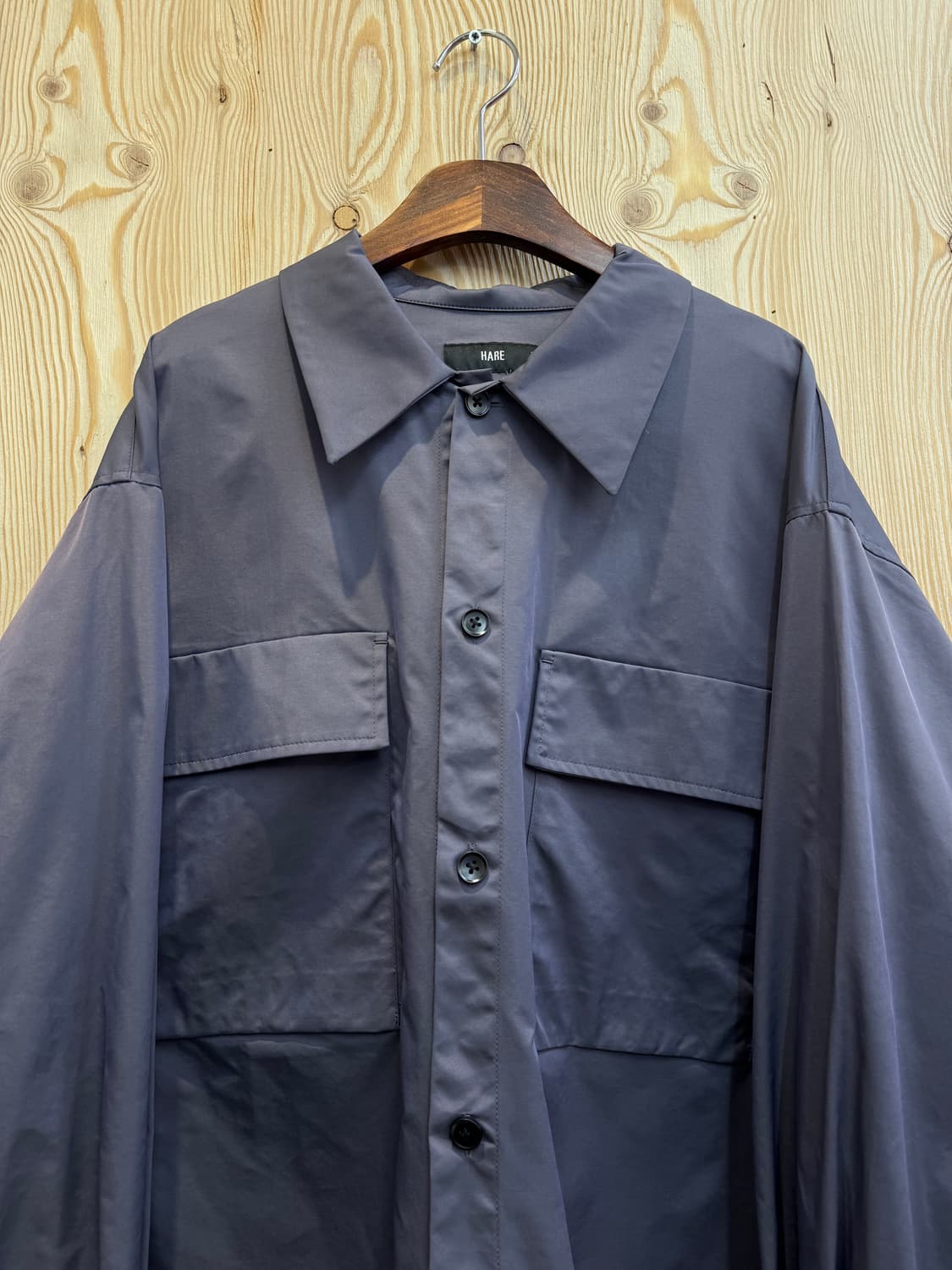 HARE 샤인 나일론 셔츠 상품이미지2