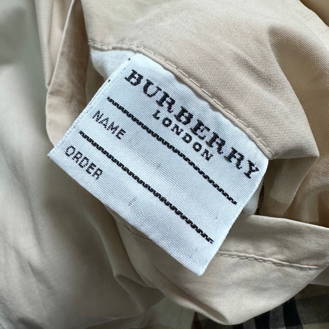 버버리 베이지 블루종 자켓 상품이미지7