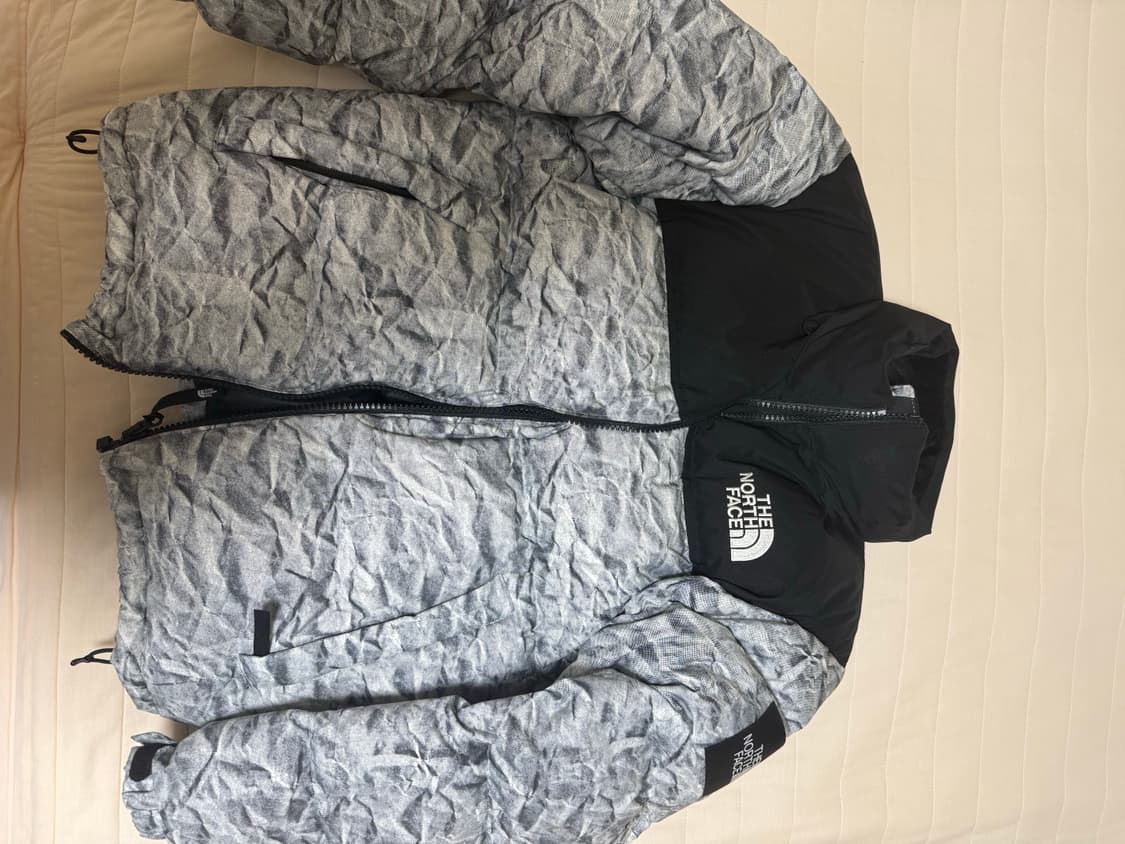 노스페이스 화이트 라벨 노벨티 눕시 다운 자켓 프린트 화이트 상품이미지2