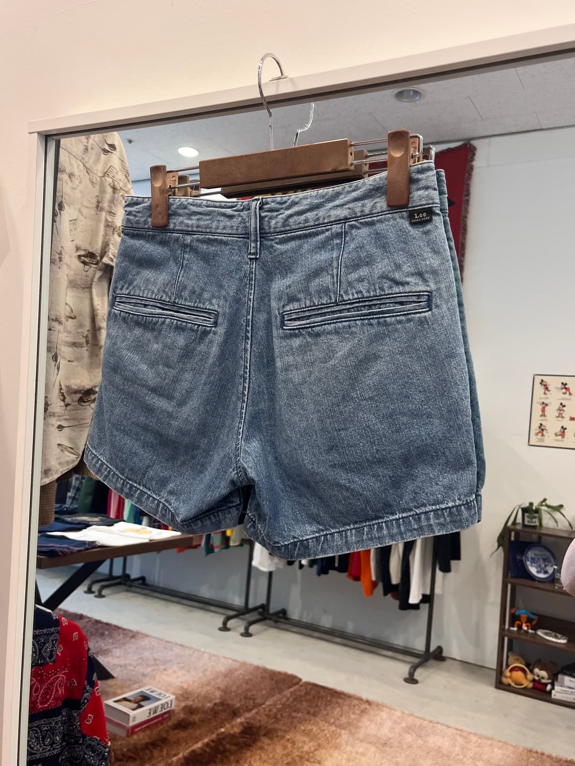 Lee 리 데님 쇼츠 팬츠 (28inch) 상품이미지4