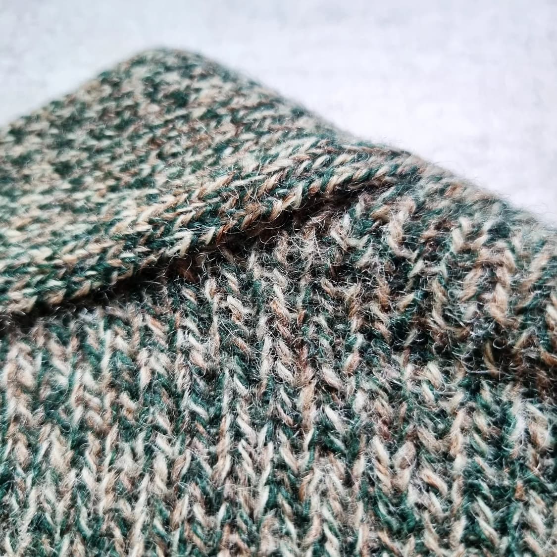 80s Italy 베네통 멀티컬러 울 가디건 L sz 상품이미지5