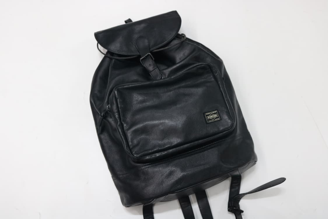 포터 코르티나 레더 럭색 백팩 상품이미지4