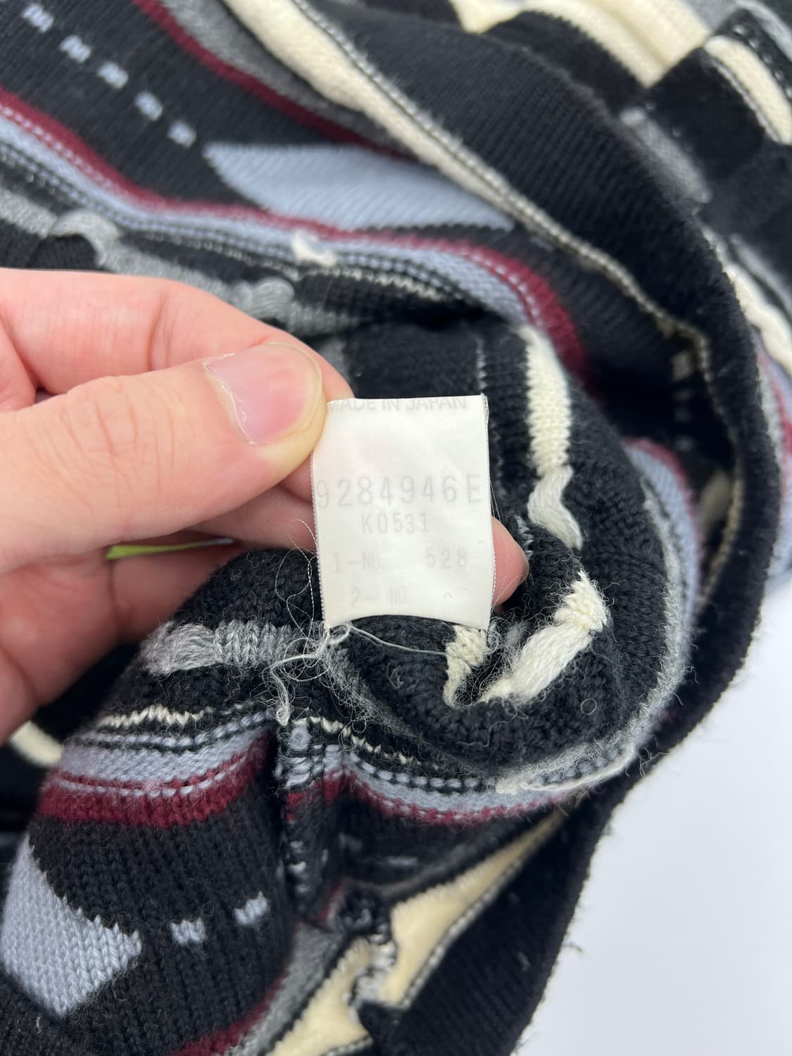 빈티지 케이블 니트 상품이미지4