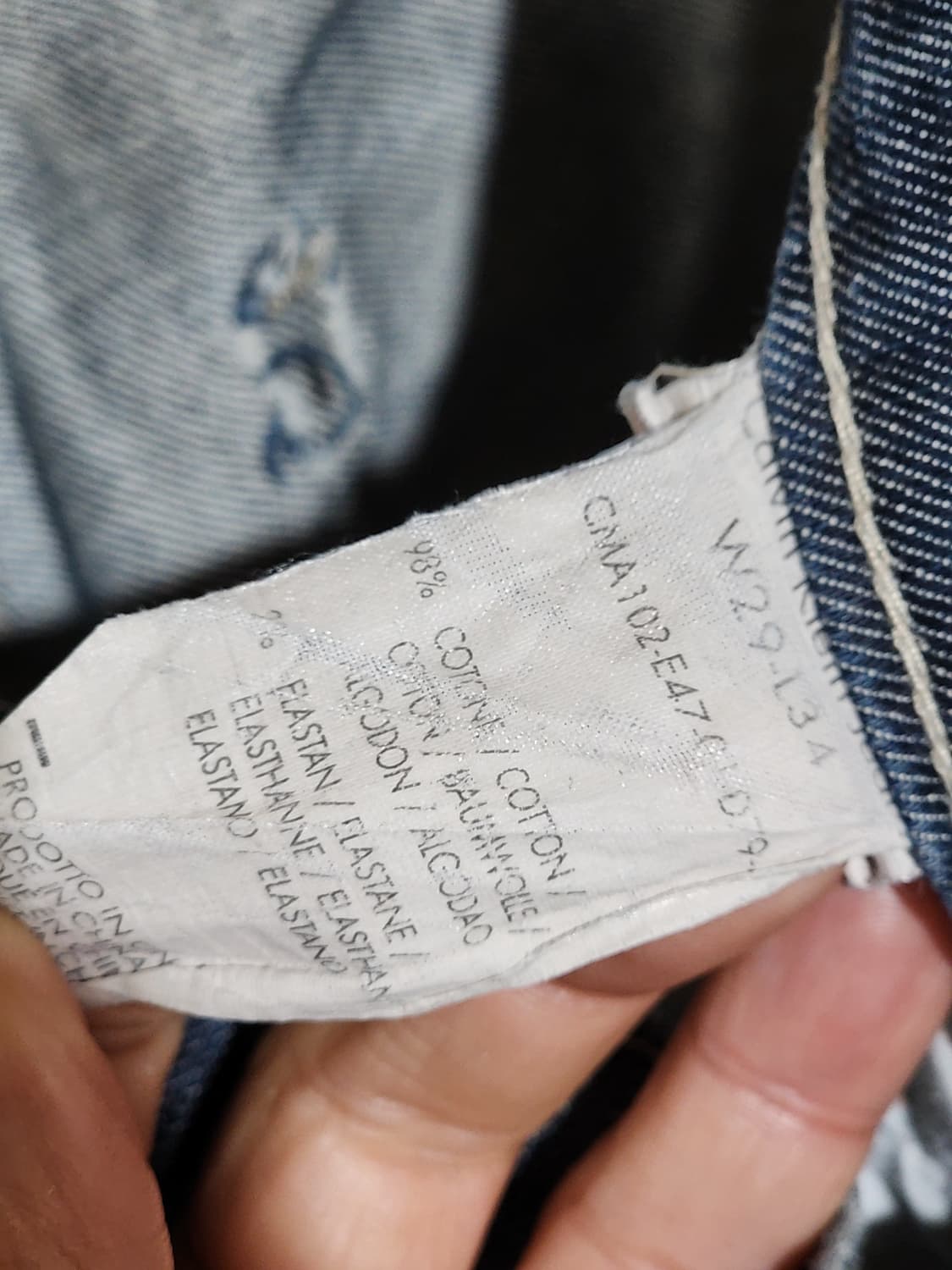 (31) 캘빈클라인 청바지 스판 CK 데님팬츠  상품이미지4