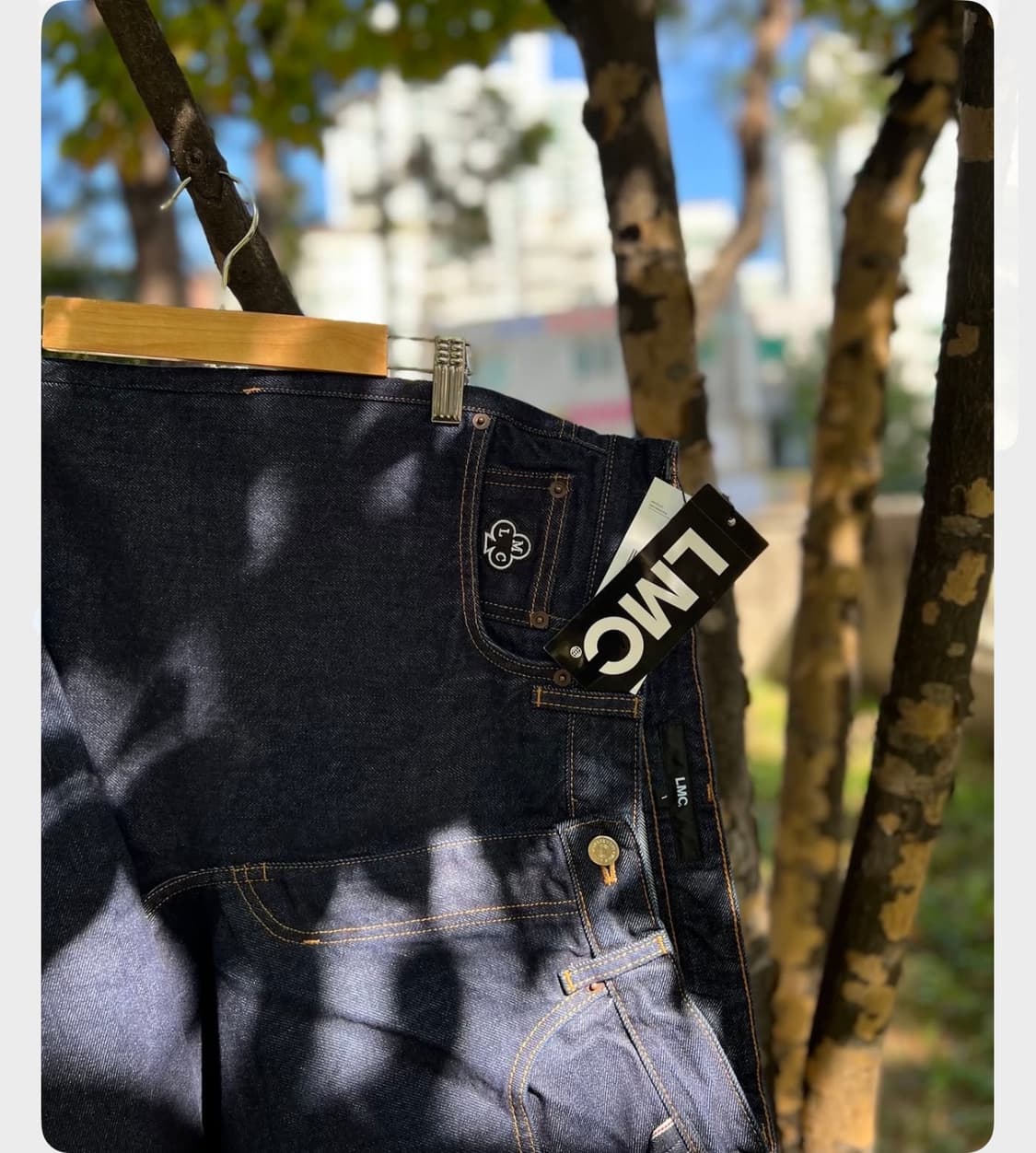 LMC 와이드 데님 다크 네이비 새상품 상품이미지2