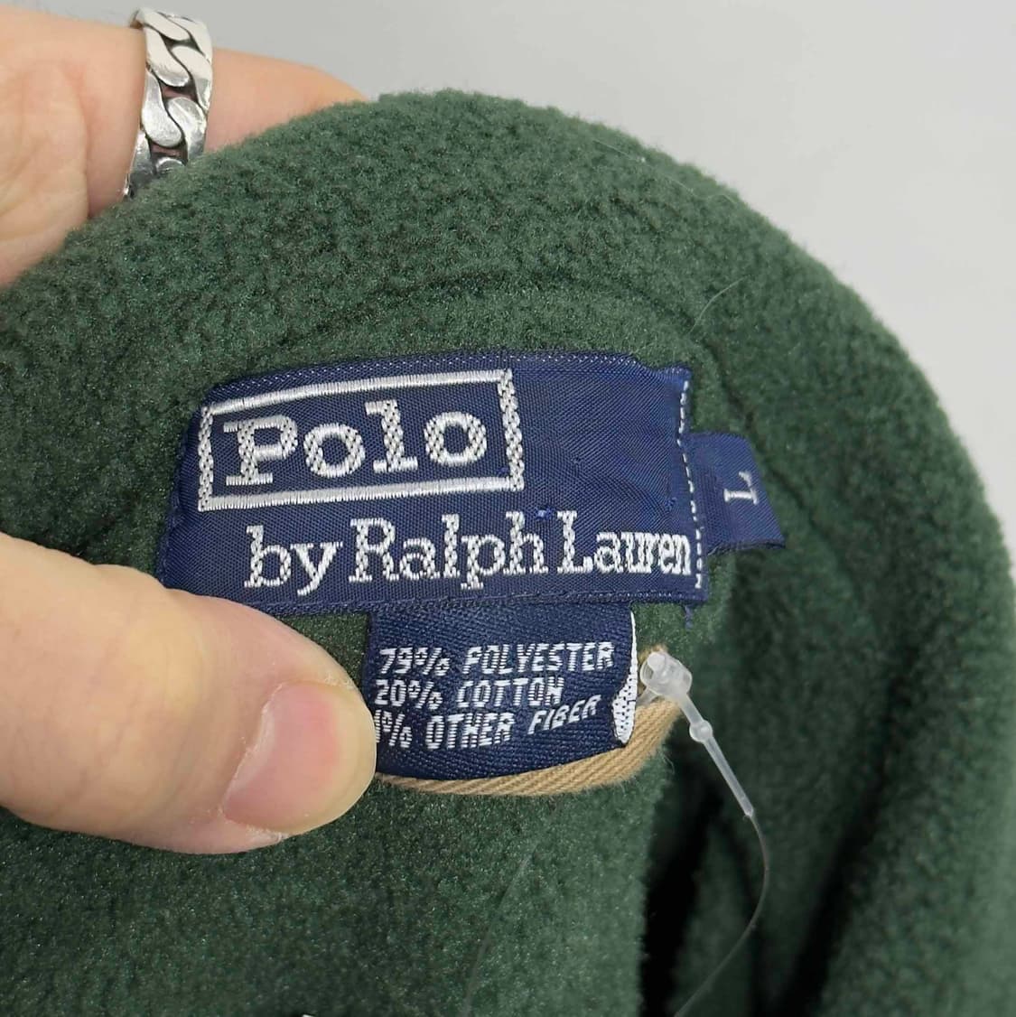 90s 폴로 랄프로렌 하프버튼 플리스 상품이미지5