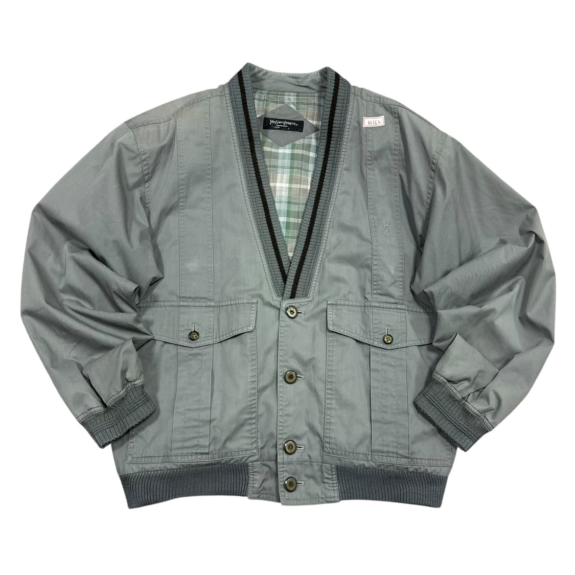 ✨ (바배) 입생로랑 빈티지 가디건 스타일 자켓  상품이미지1