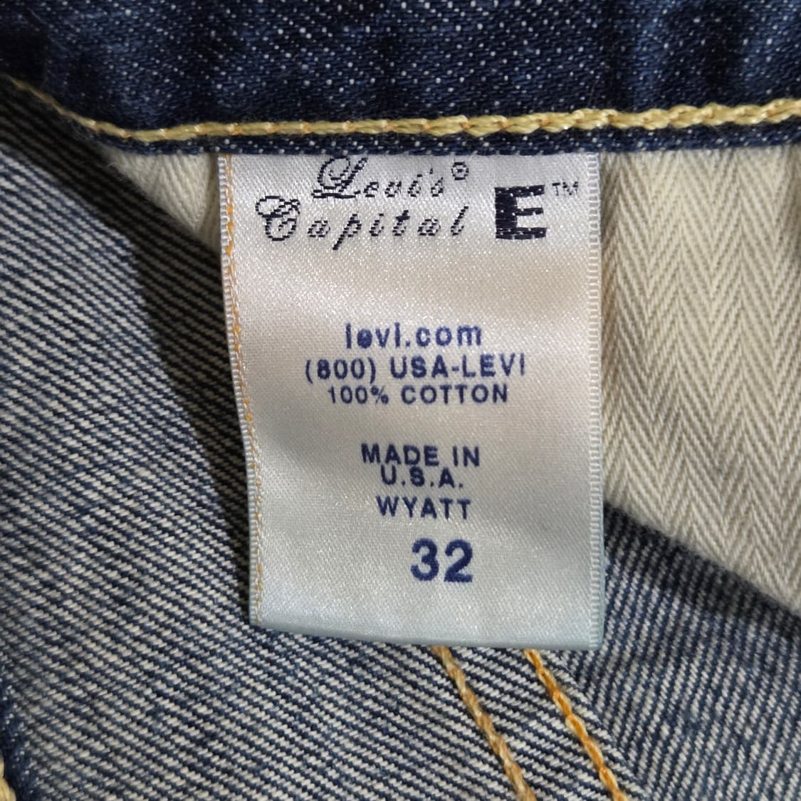 USA 리바이스 캐피탈E 플레어진 32 상품이미지6