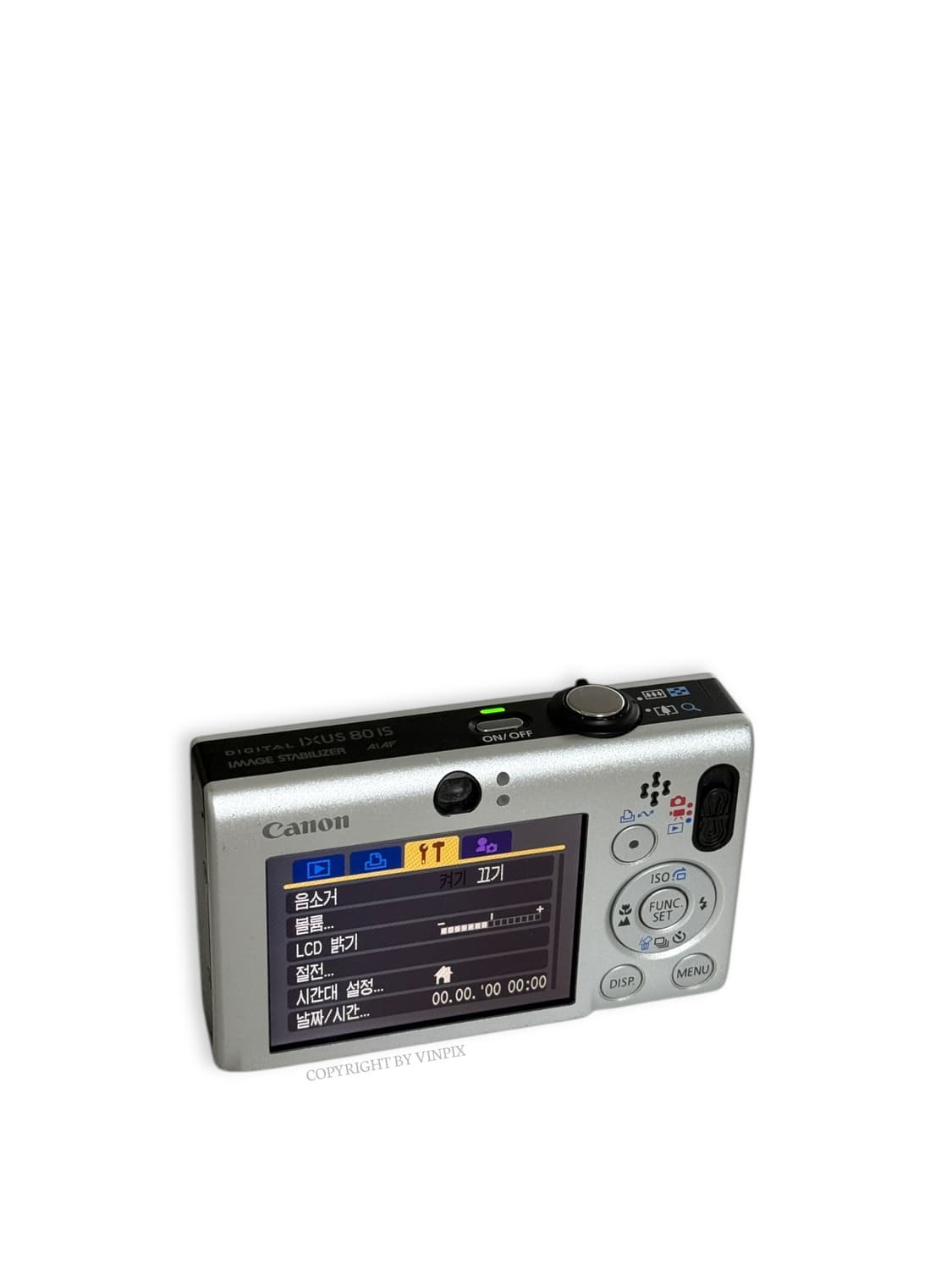 |흰끼뽀용💕| 캐논 익서스 ixus 80 빈티지 디지털 카메라 디카 상품이미지10