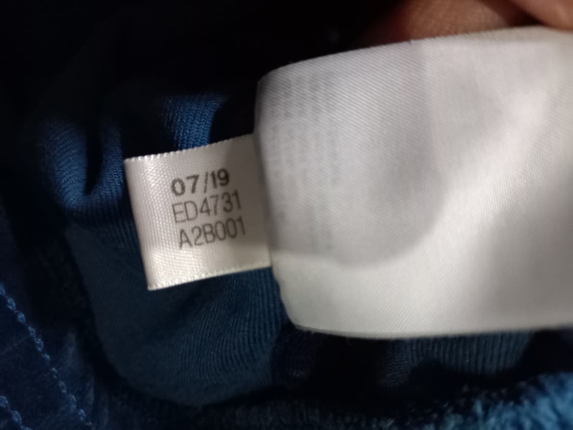 아디다스 희귀 대장급 벨벳 청록 트랙탑 저지 져지집업 90/S 상품이미지6