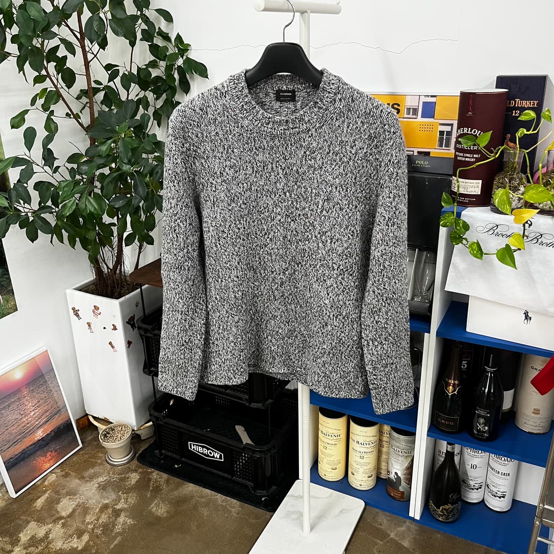 질샌더 보카시 크루넥 울니트 48 상품이미지1