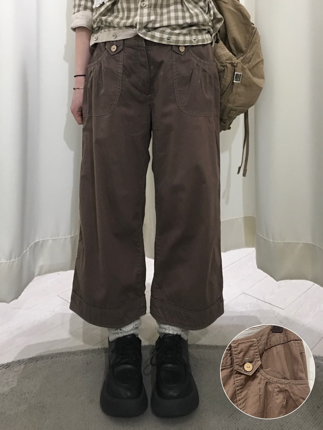 hagumi capri pants 상품이미지1