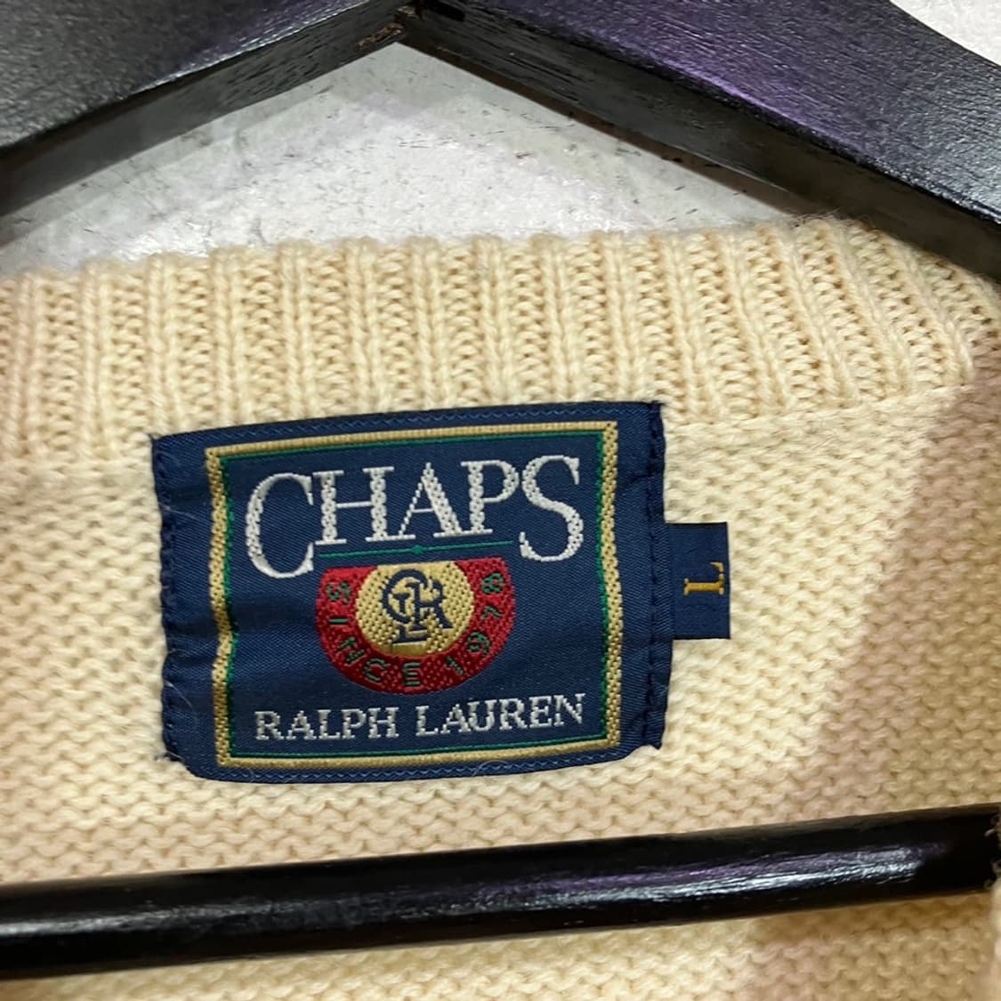 챕스 랄프로렌 빅로고 니트 상품이미지5