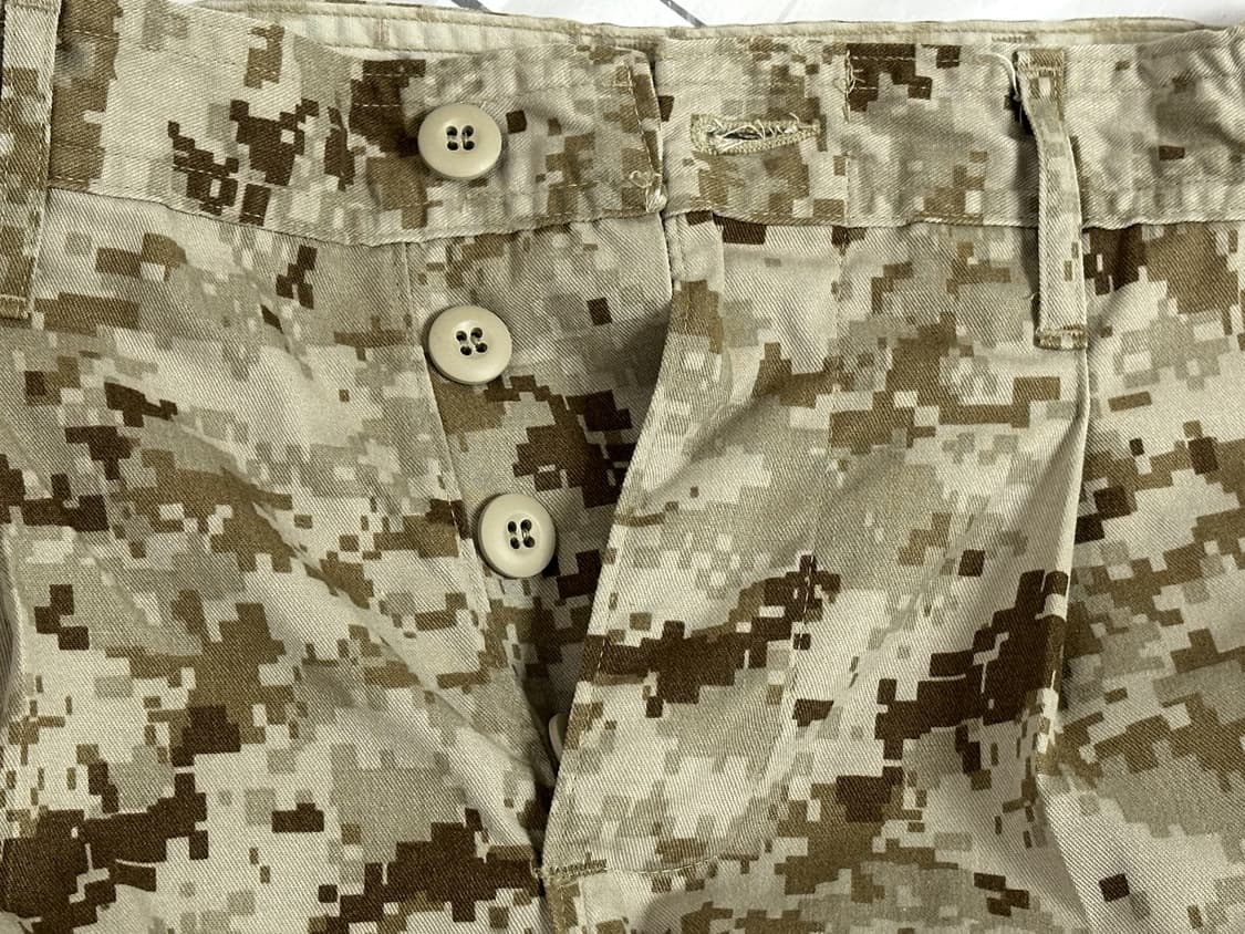 미해병대 데저트 마펫 전투복 바지 하의 (S/S) (S) 상품이미지6