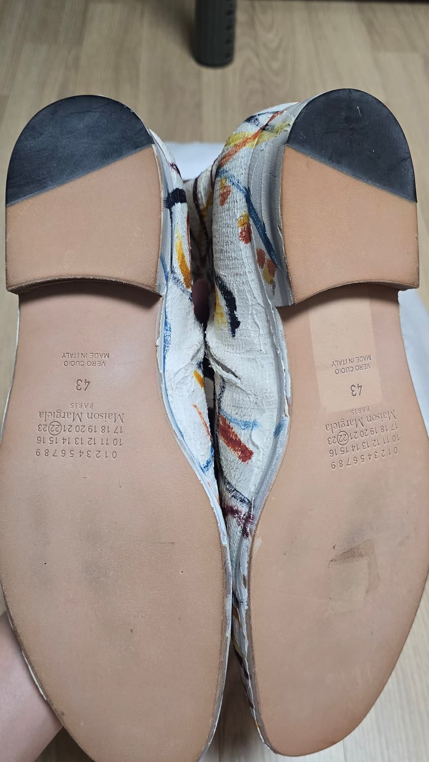 마르지엘라 16aw 핸드페인팅 부츠 상품이미지7