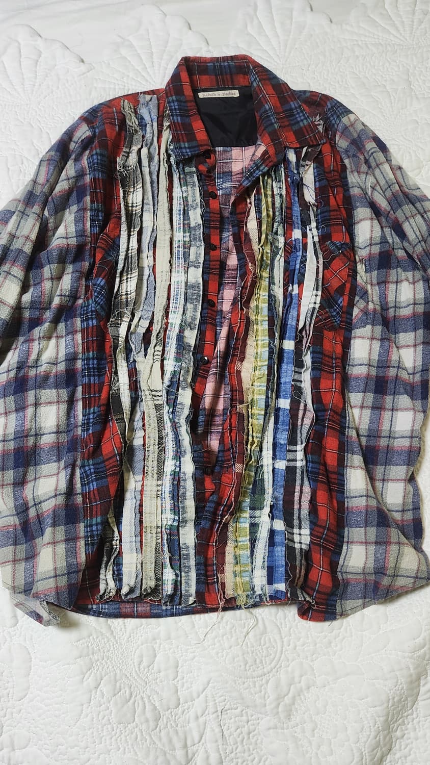 리빌드 바이 니들스 체크셔츠 상품이미지1