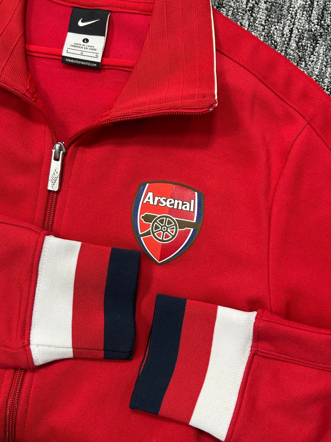 나이키 12-13 아스날 트랙탑 져지 L 상품이미지6